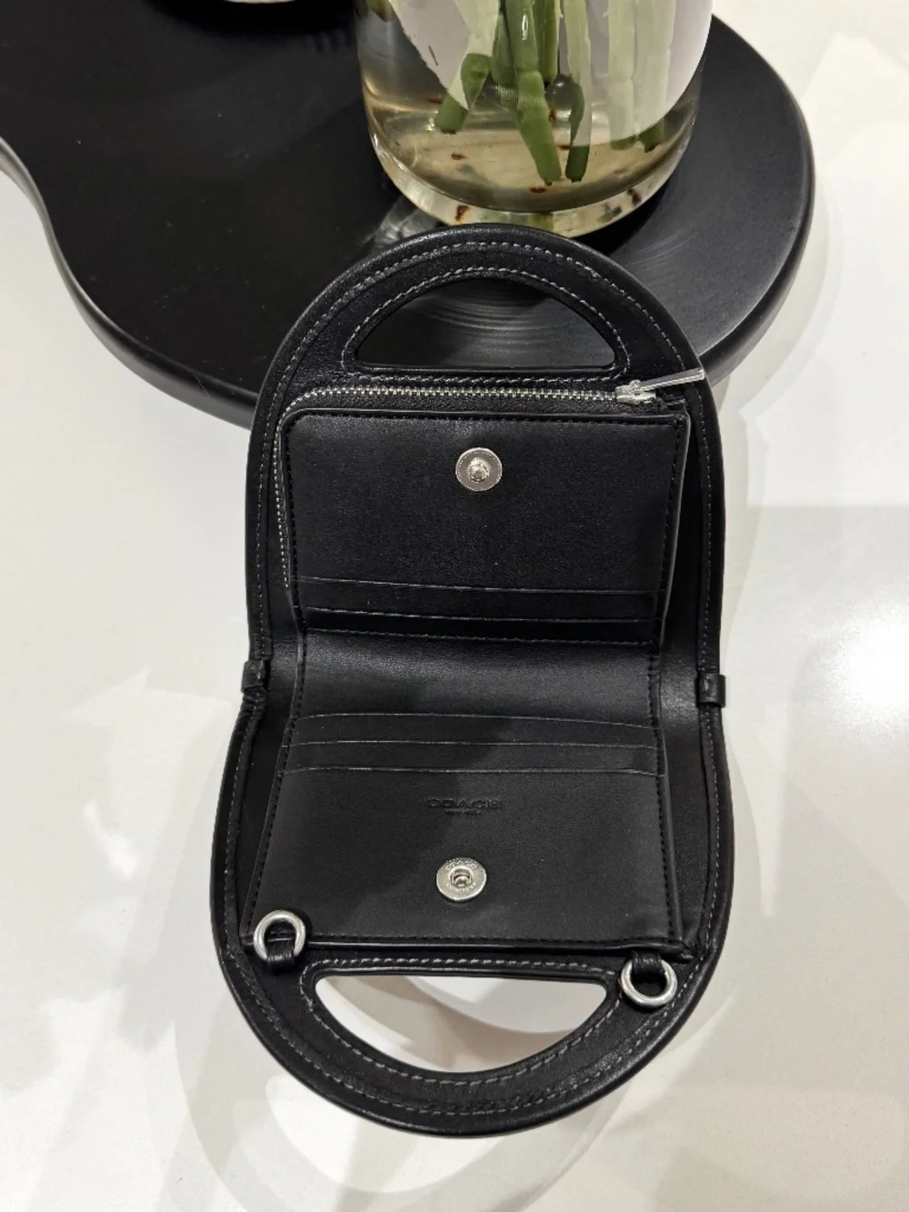 New Coach Top Handle Card Case Crossbody – CT879
